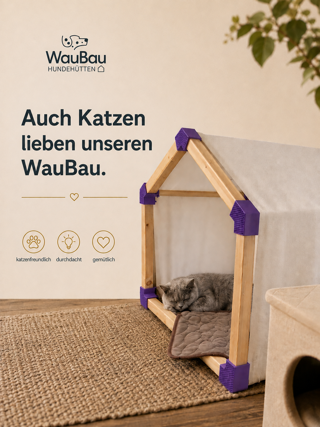 Katze im WauBau